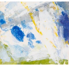 Untitled, Oil on Paper Painting by John Hubbard, 1967