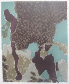 John Hubbard (1931-2017). Farblithographie „Marrakech“