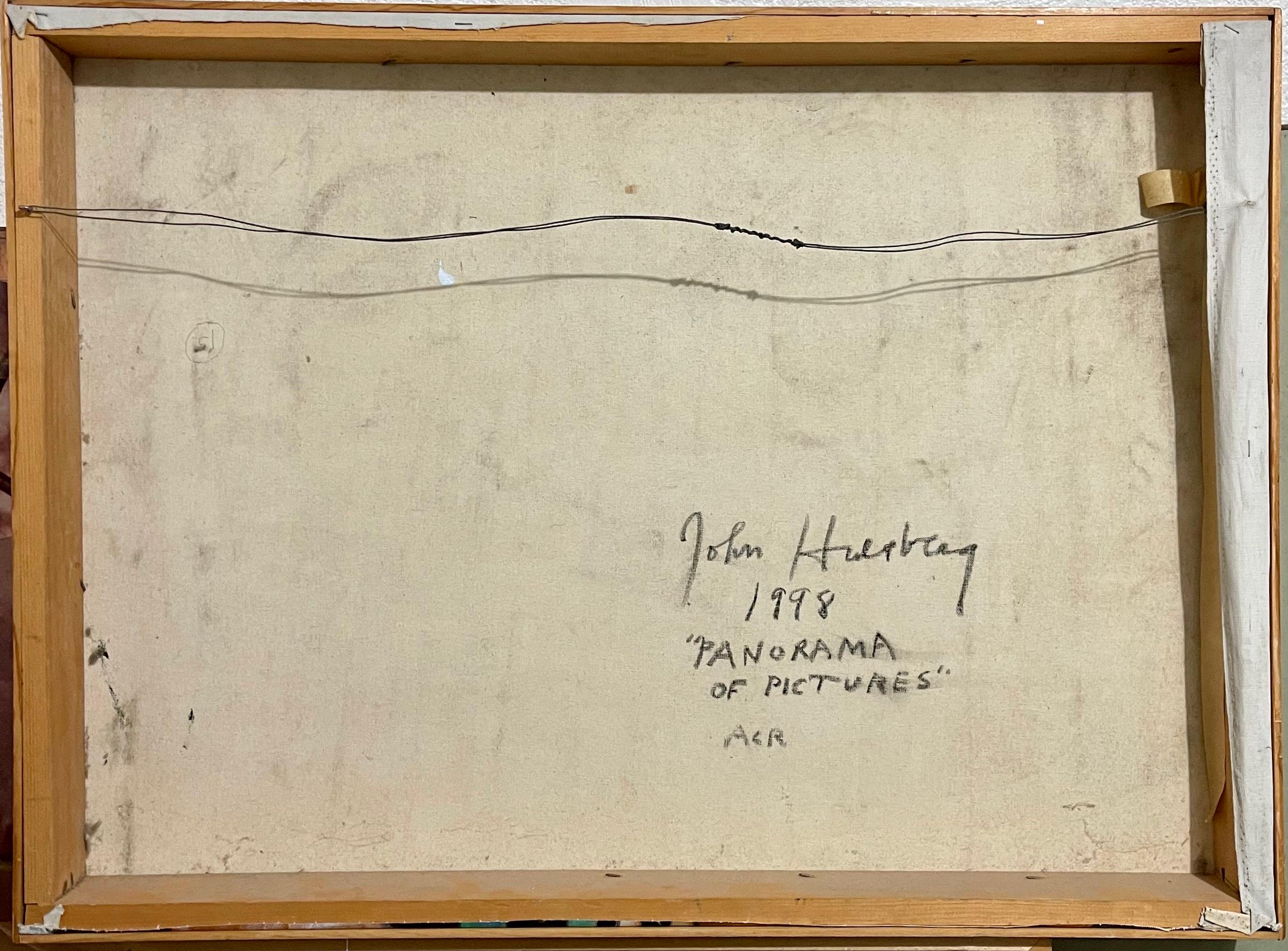 Large John Hultberg SF Bay Area Artist Abstract Expressionist Oil Painting For Sale 5