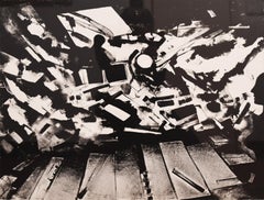 John Hultberg, Arrival by Storm, lithograph, 1950s