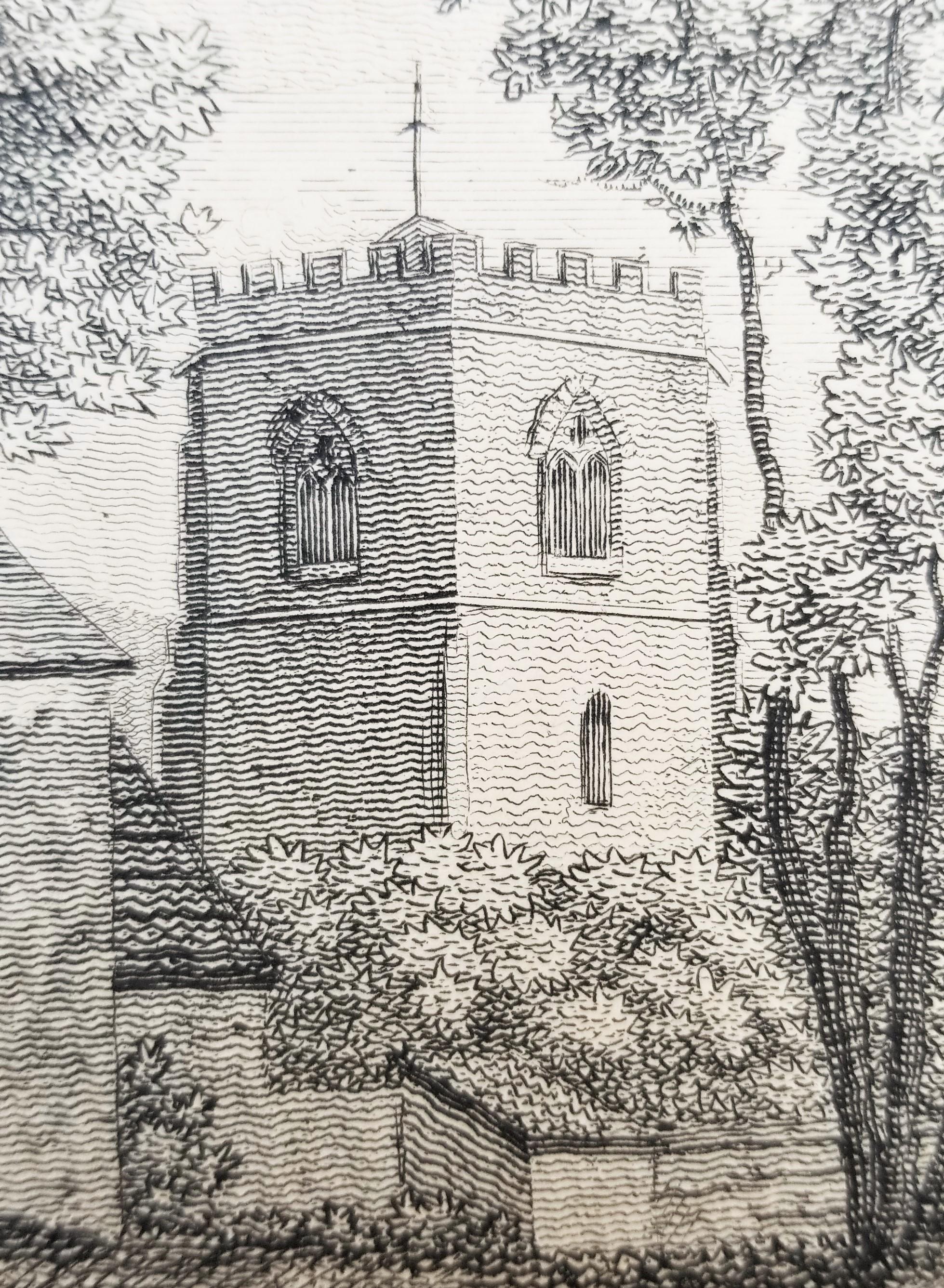 Manor House, Cranbourne, the Property of the Marquis of Salisbury /// Dorset Art 8