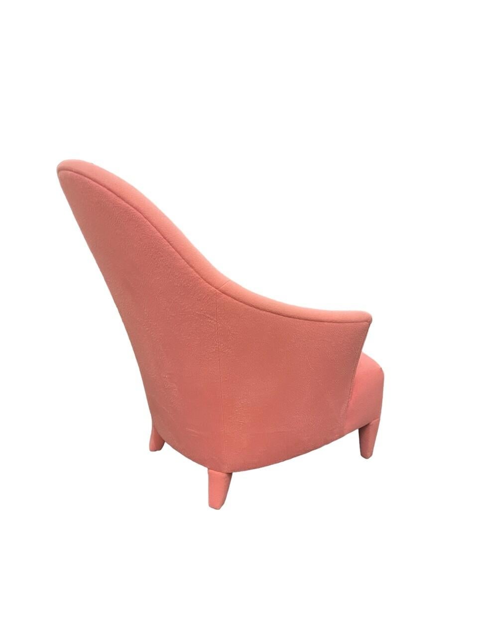 John Hutton Donghia Ghost Chair and Ottoman In Good Condition In Houston, TX