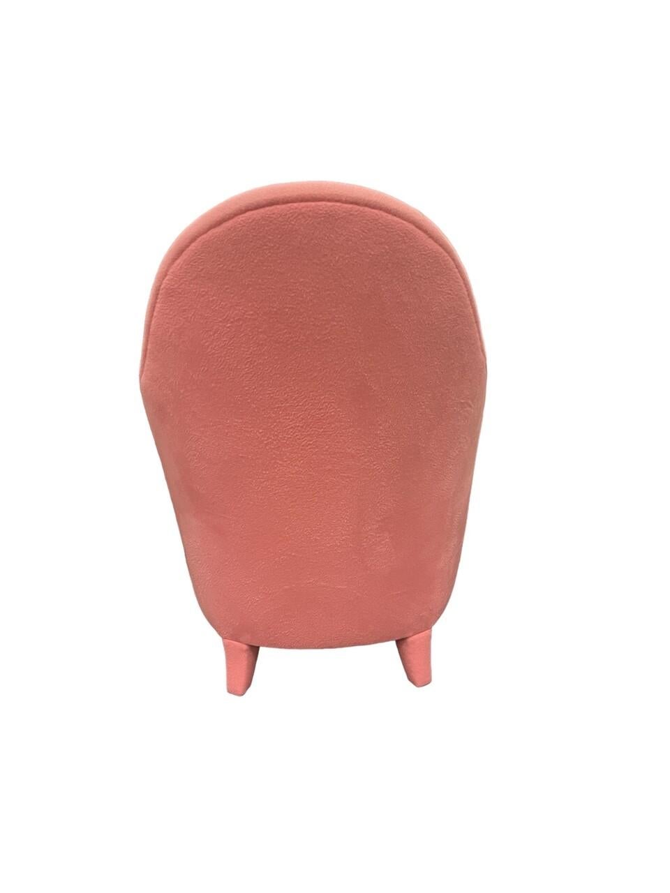 20th Century John Hutton Donghia Ghost Chair and Ottoman