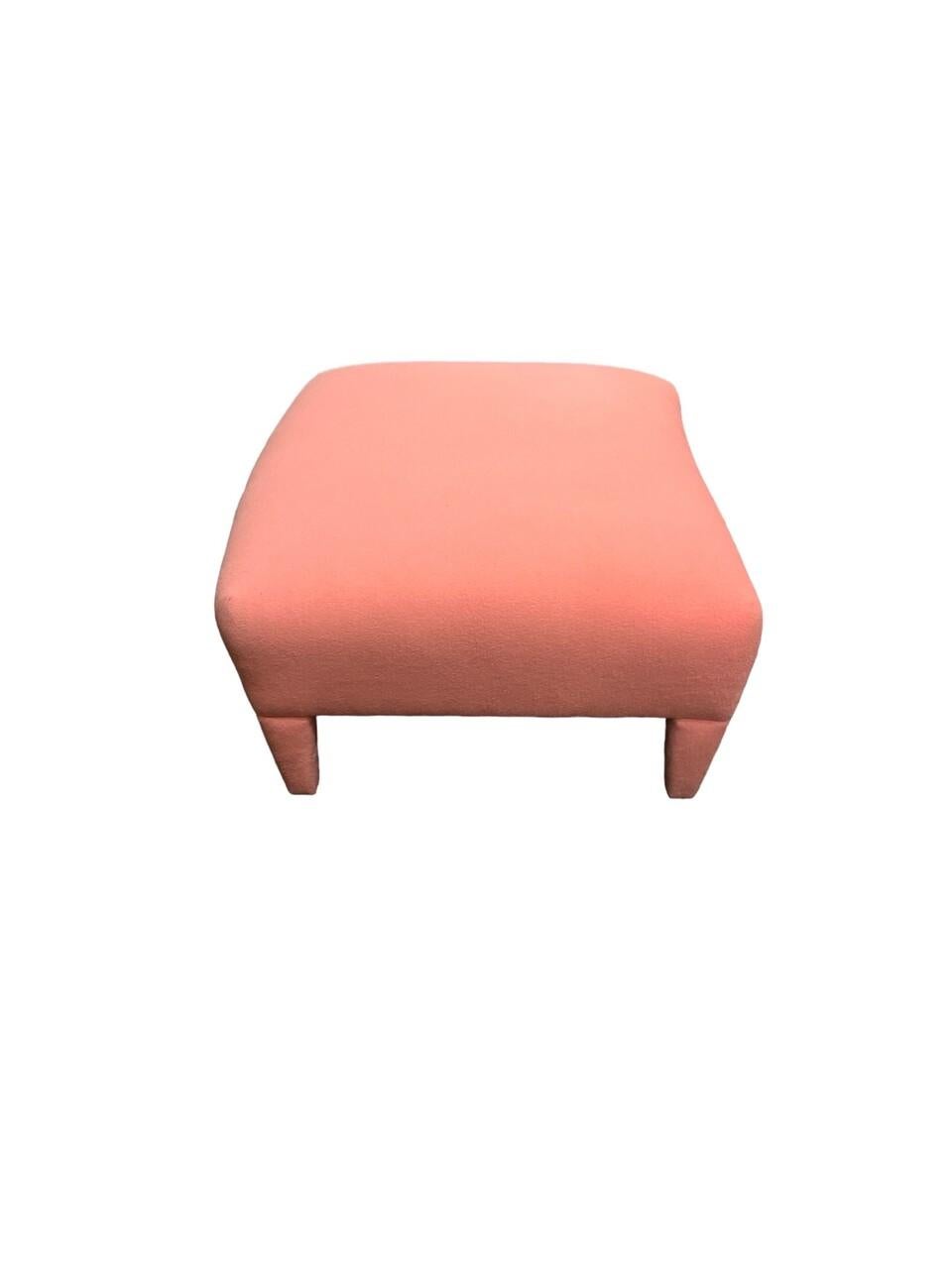 Fabric John Hutton Donghia Ghost Chair and Ottoman