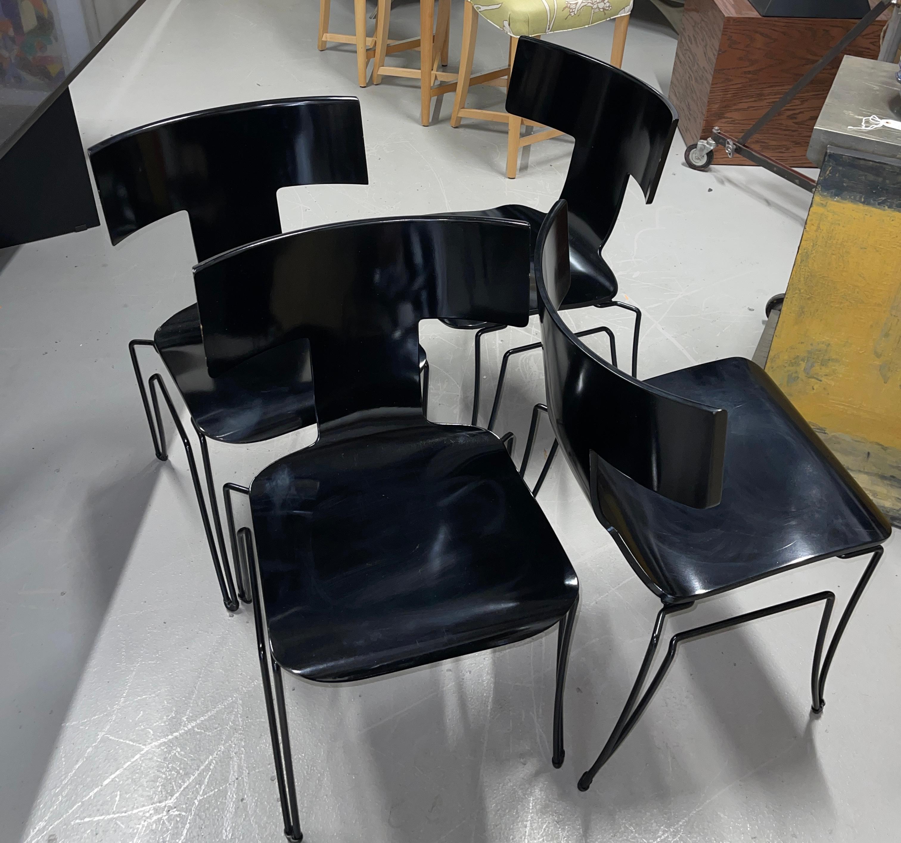 John Hutton for Donghia Anziano Chairs For Sale 2