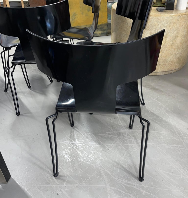 John Hutton for Donghia Anziano Chairs For Sale 11