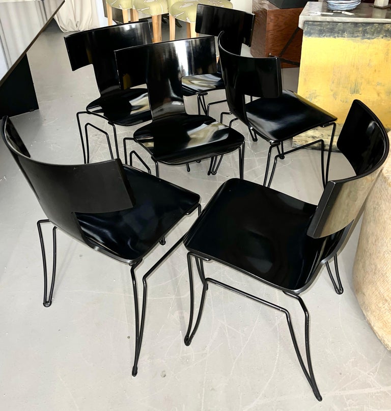 American John Hutton for Donghia Anziano Chairs For Sale