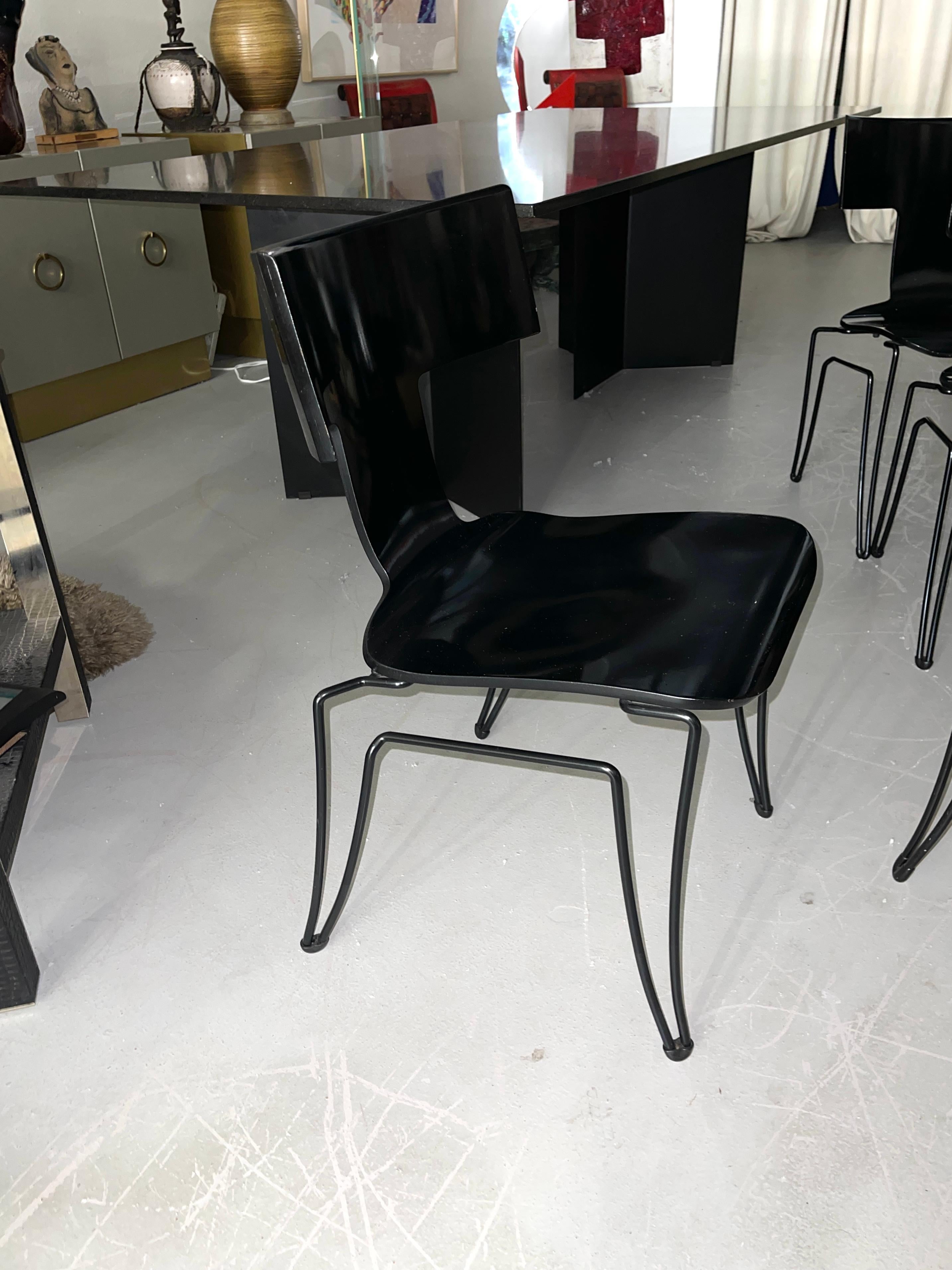 Hand-Crafted John Hutton for Donghia Anziano Chairs For Sale
