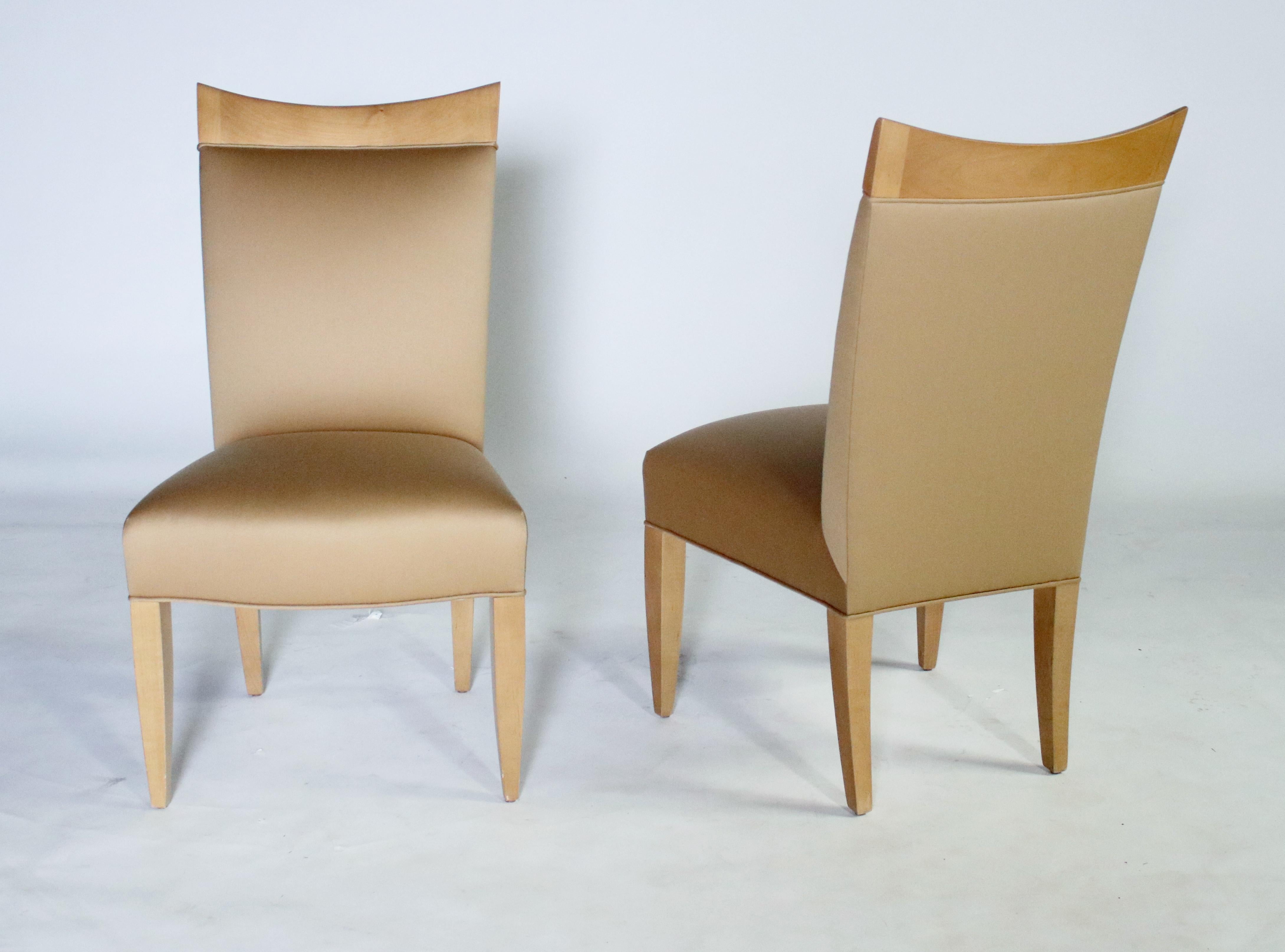 John Hutton for Donghia Set of 8 Dining Chairs 2