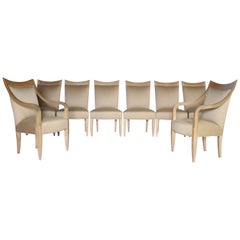 John Hutton for Donghia Set of 8 Dining Chairs