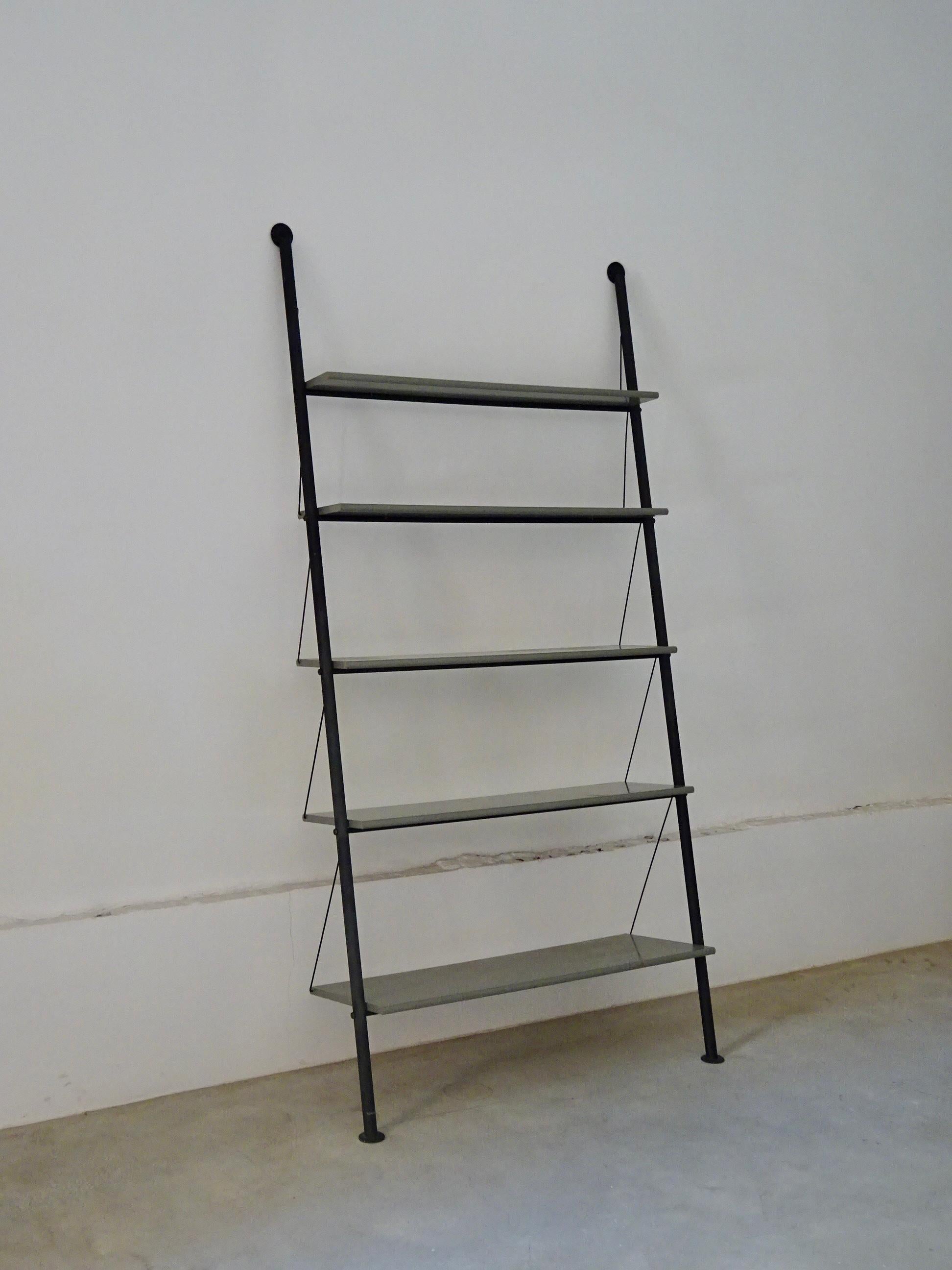 “John Ild” grey shelf by Philippe Starck for Disform, 1977. For Sale 2