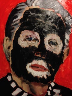 "Al Gore Zulu " -- Painting on Canvas by John Isiah Walton