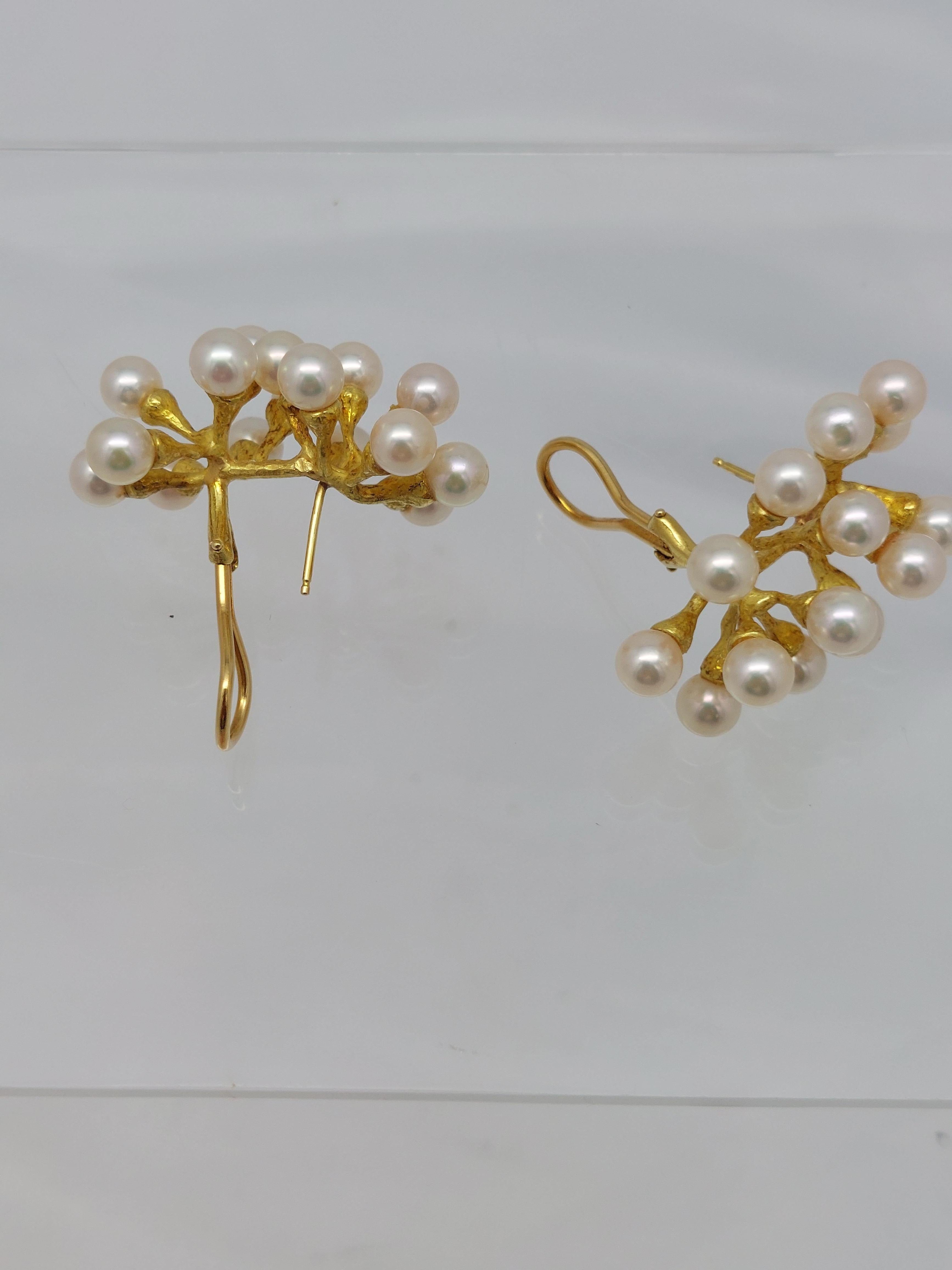 Conjunto de collar y pendientes John Iversen 