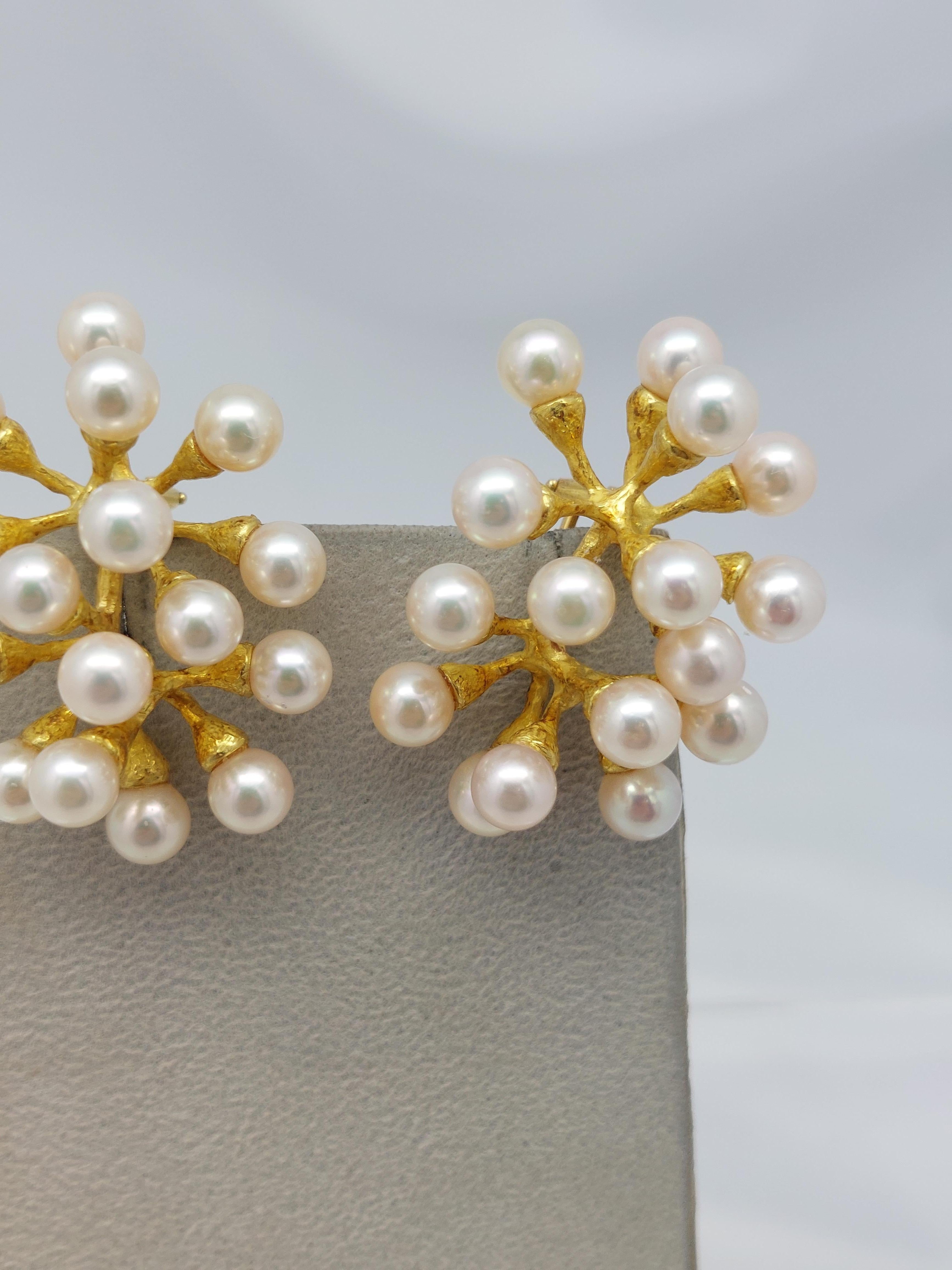 Conjunto de collar y pendientes John Iversen 