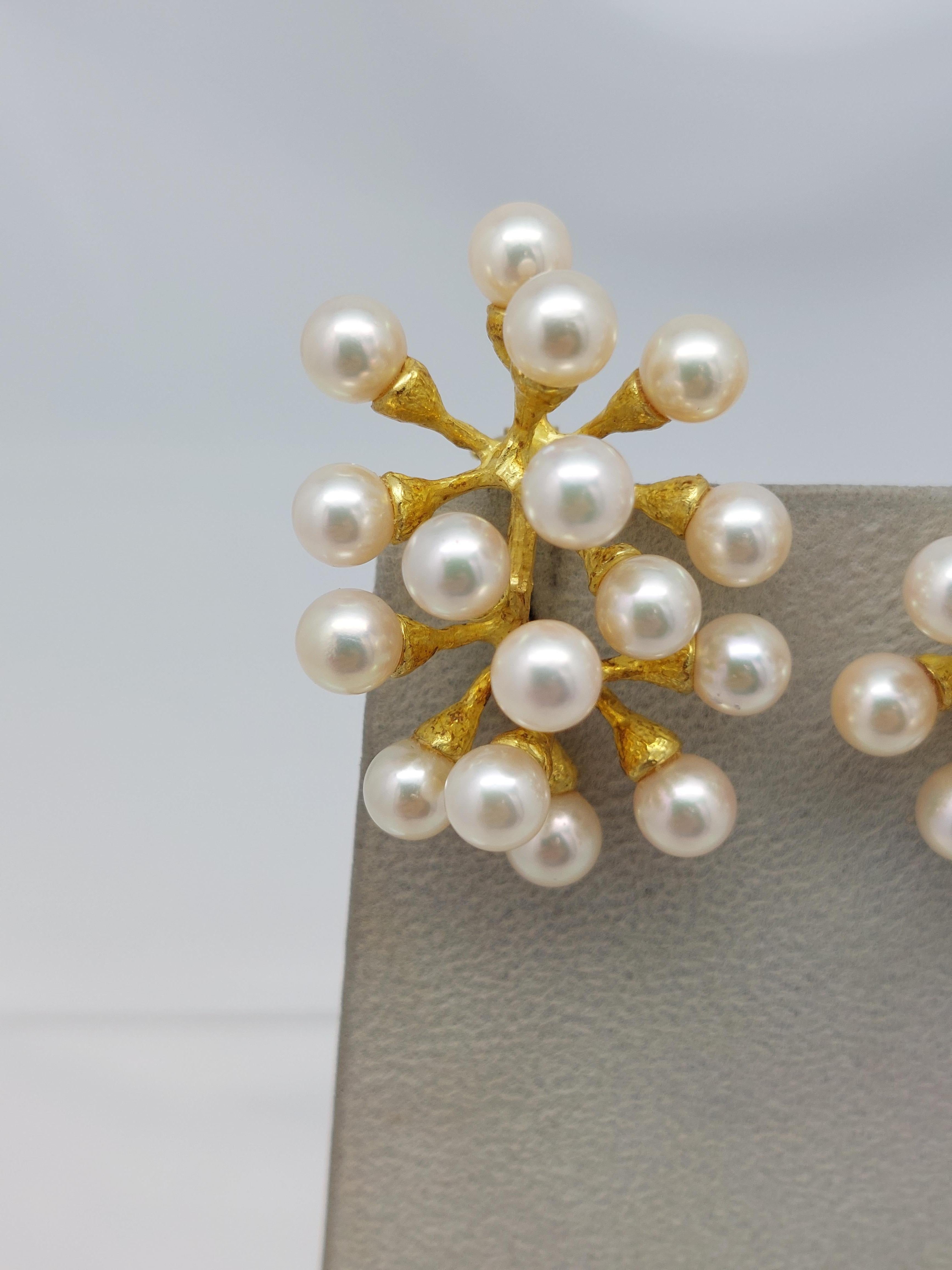 Conjunto de collar y pendientes John Iversen 