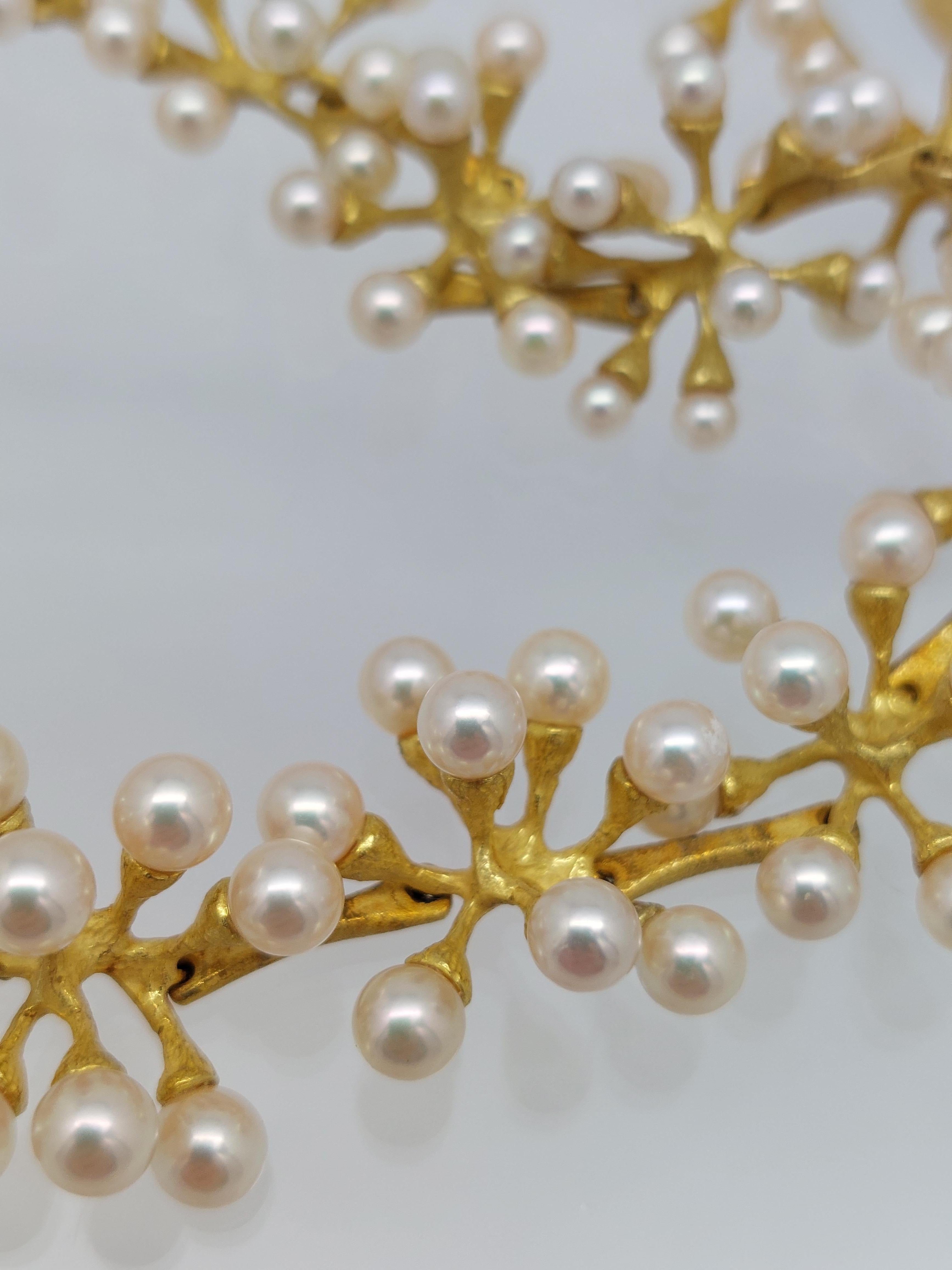 Conjunto de collar y pendientes John Iversen 