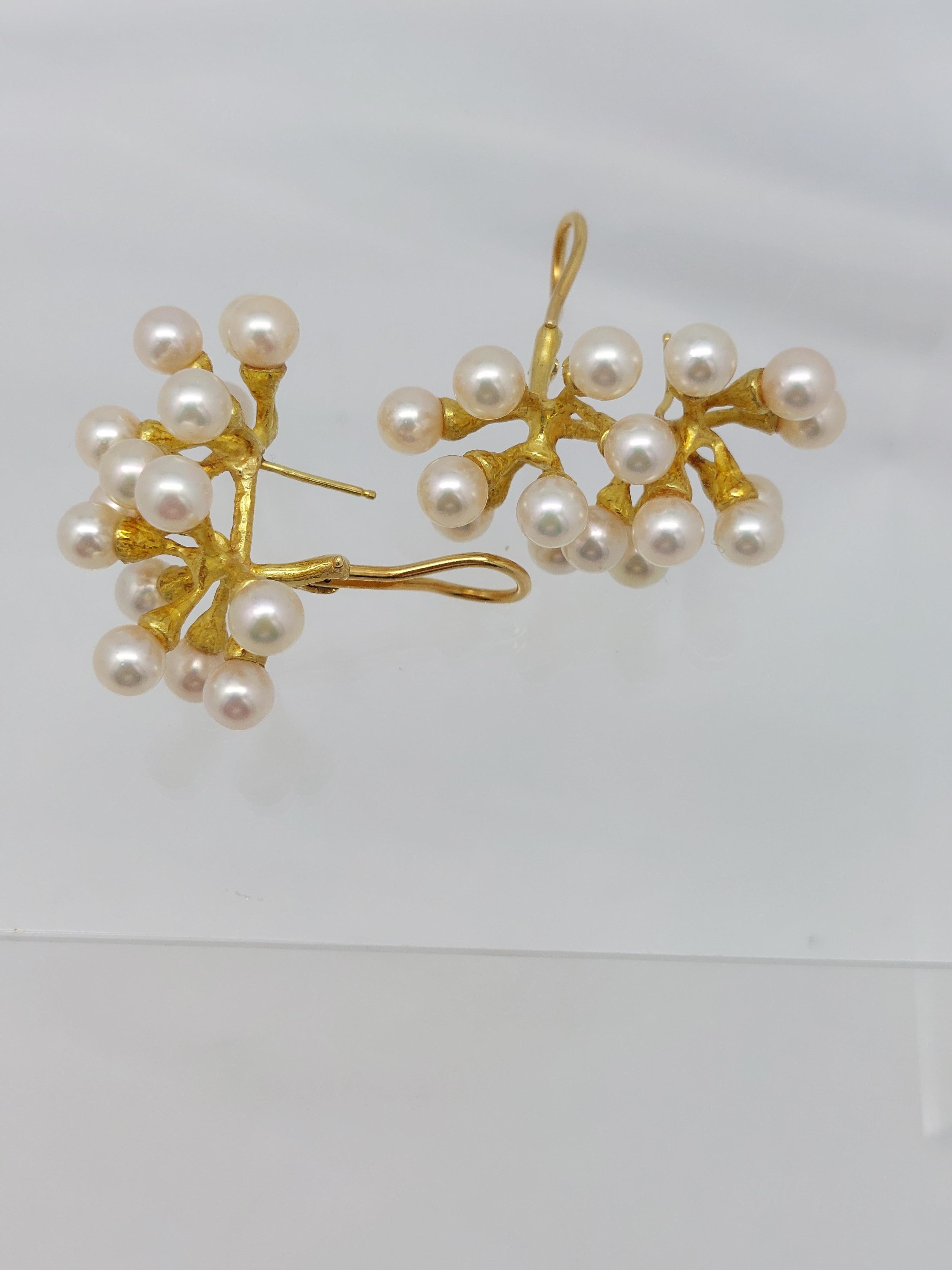 Conjunto de collar y pendientes John Iversen 