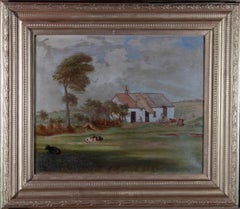 John J. Bennett – signiert, Öl, Graig Farm, frühes 20. Jahrhundert