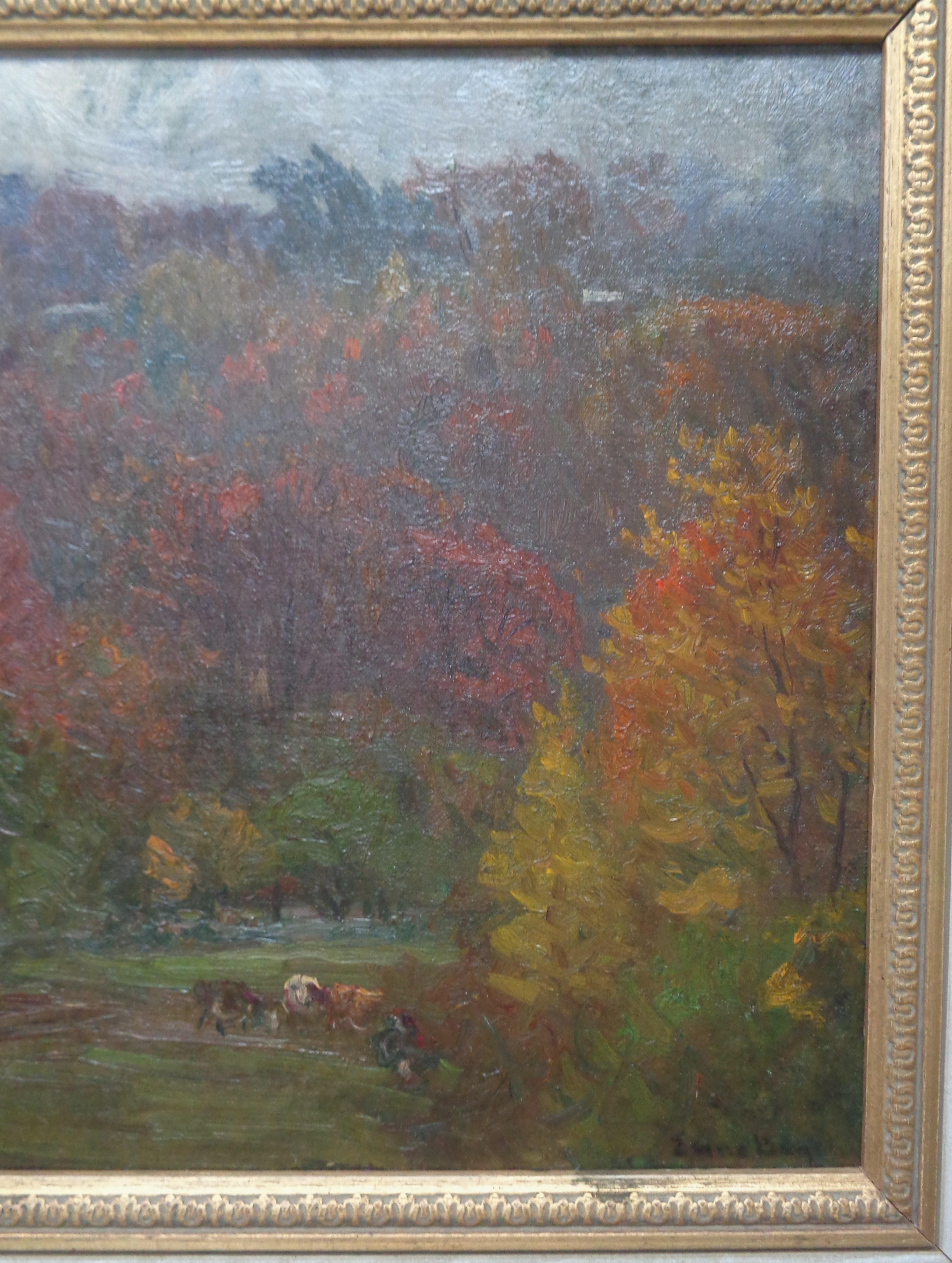  American Impressionist Artist Oil Painting John J Enneking For Sale 2