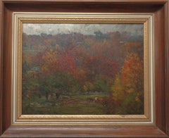  American Impressionist Artist Oil Painting John J Enneking
