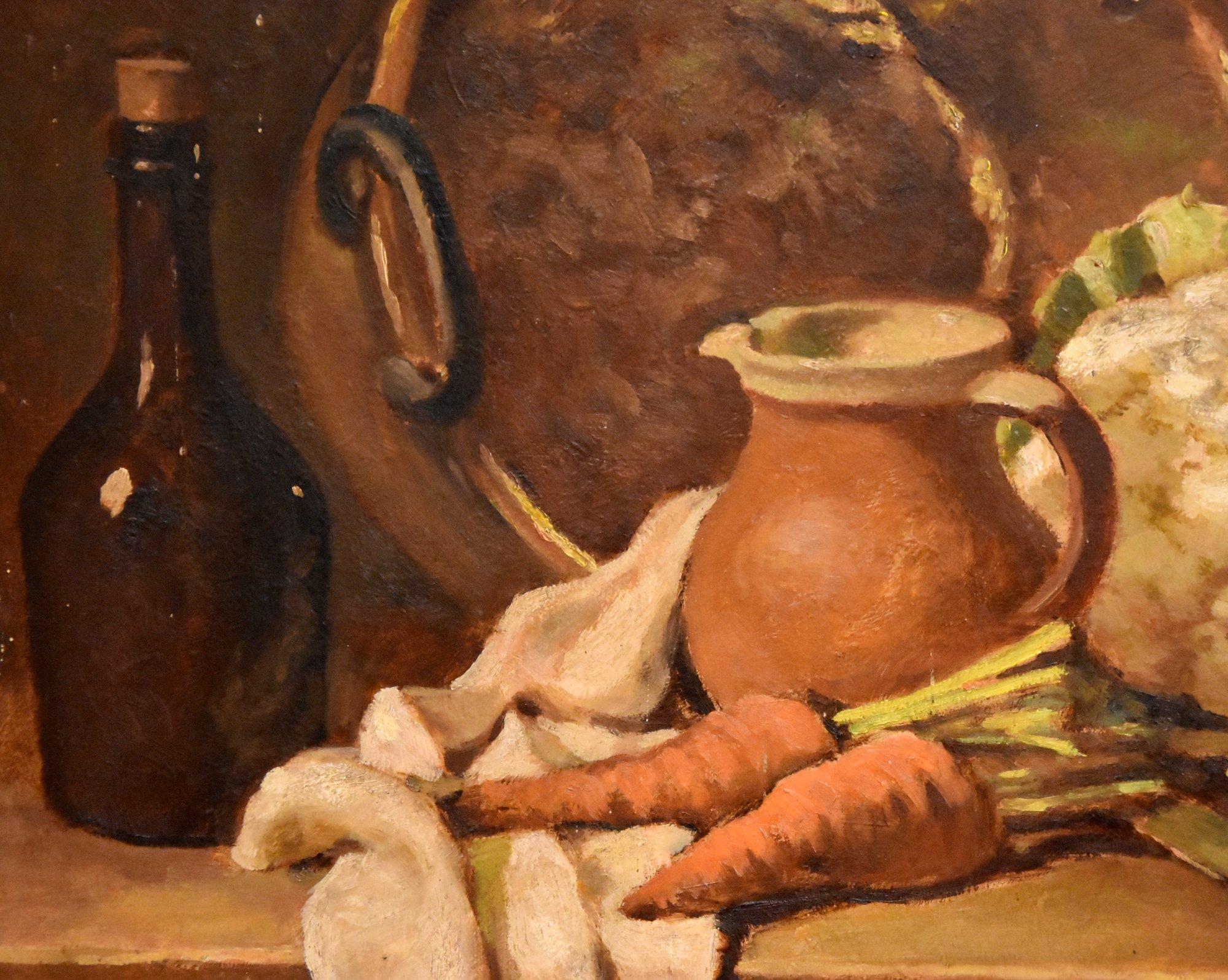 Pittura a olio di John J Hall 