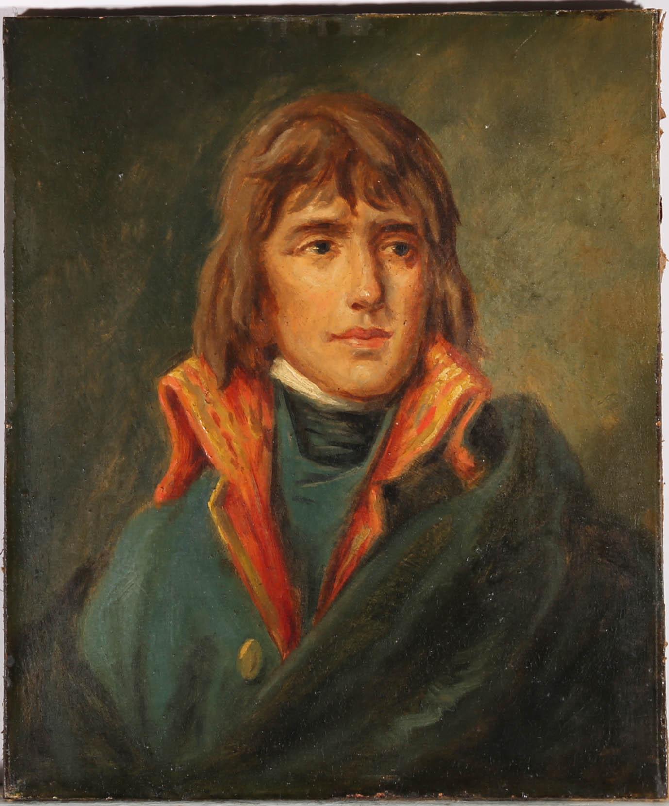 young napoleon studying painting