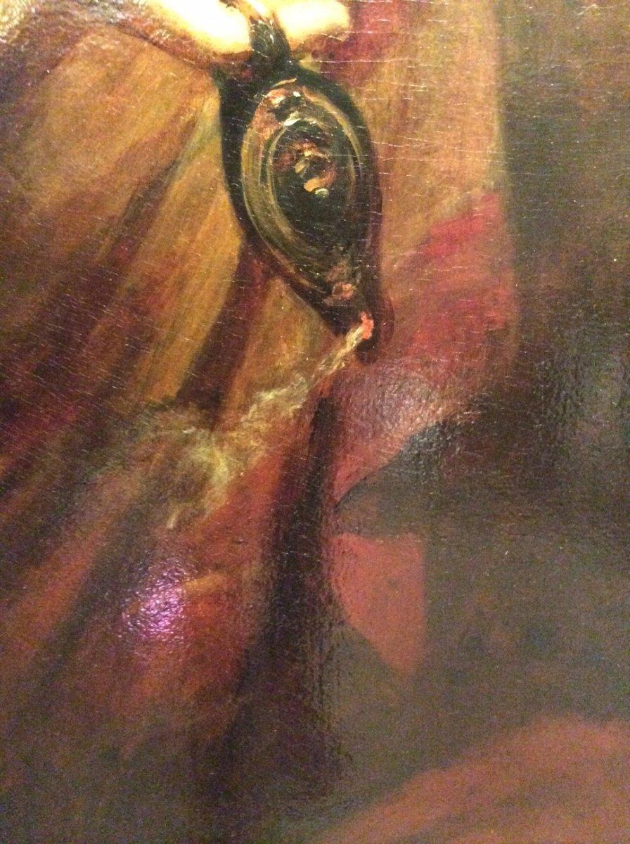 John J. NAPIER - Frauen im antiken Stil gekleidet (Gemalt) im Angebot