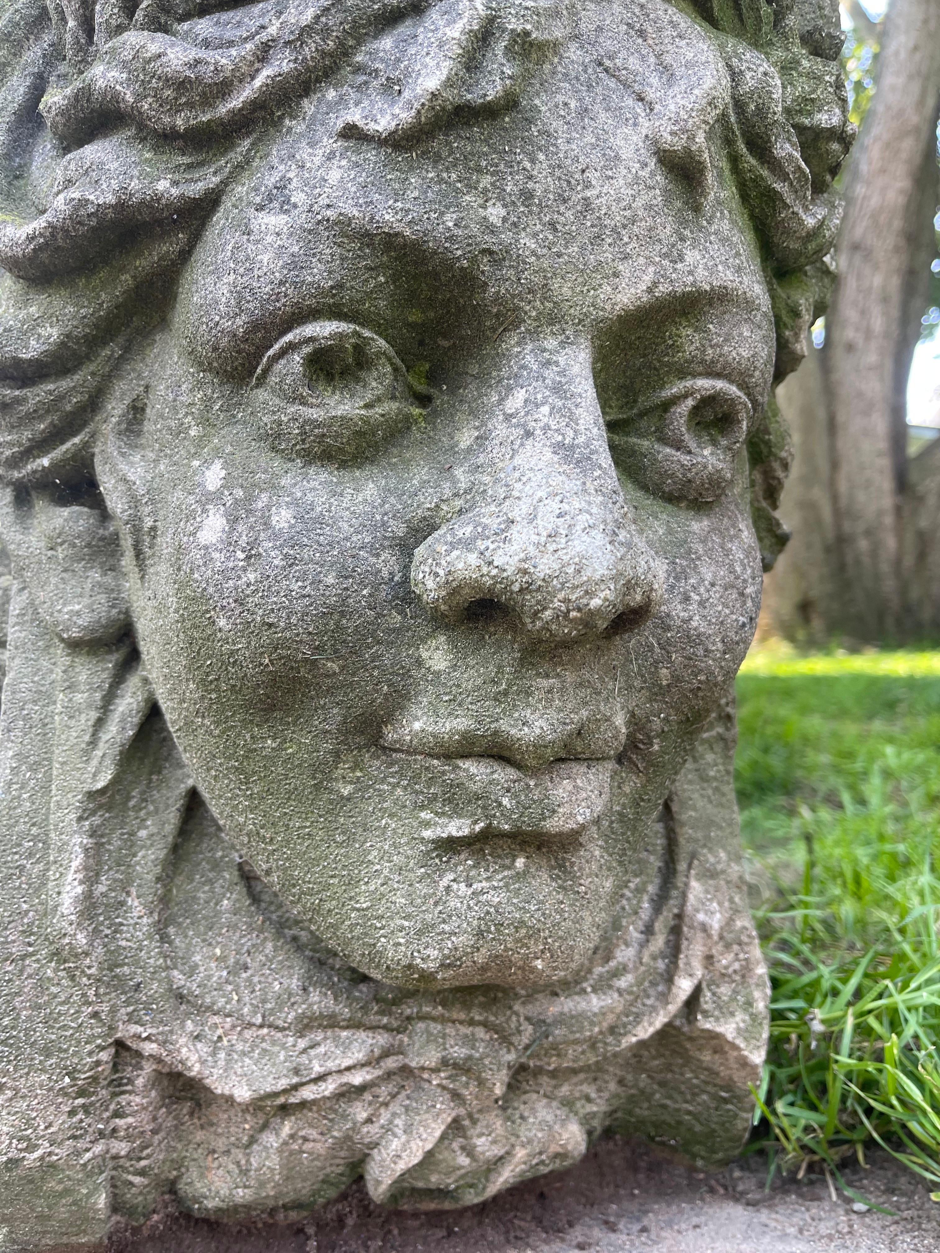French John Jacob Astor III Headstone from Newport Chetwode Mansion For Sale