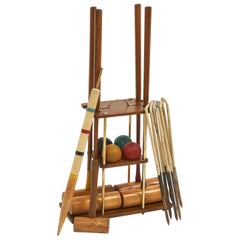 John Jacques & Son Croquet Set, 20th Century