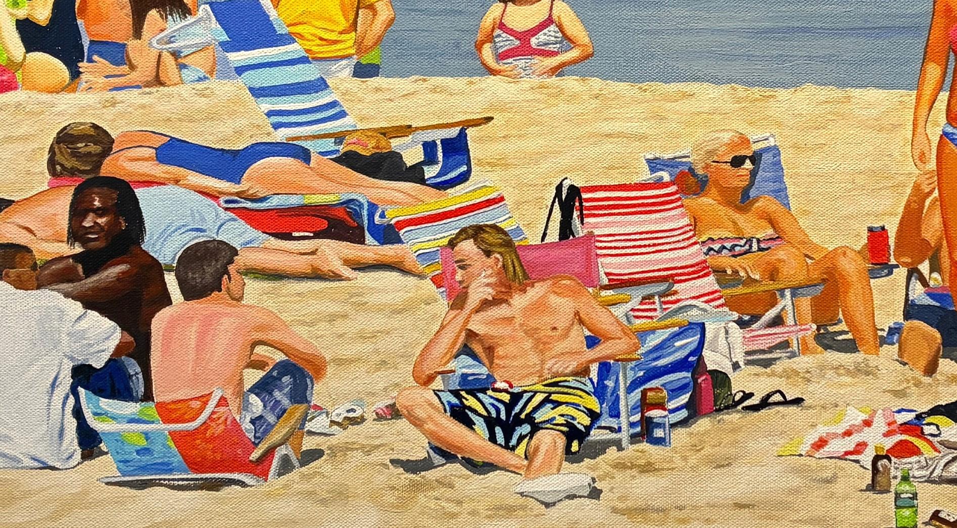 Beach Party, Original Painting For Sale 1