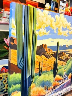 Desert Drama, Original Painting