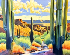 Desert Drama, Original Painting