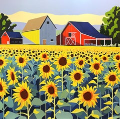 Farming the Sun, Original Painting