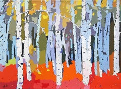 Forest Abstractions - Dance of Nature, Original Painting