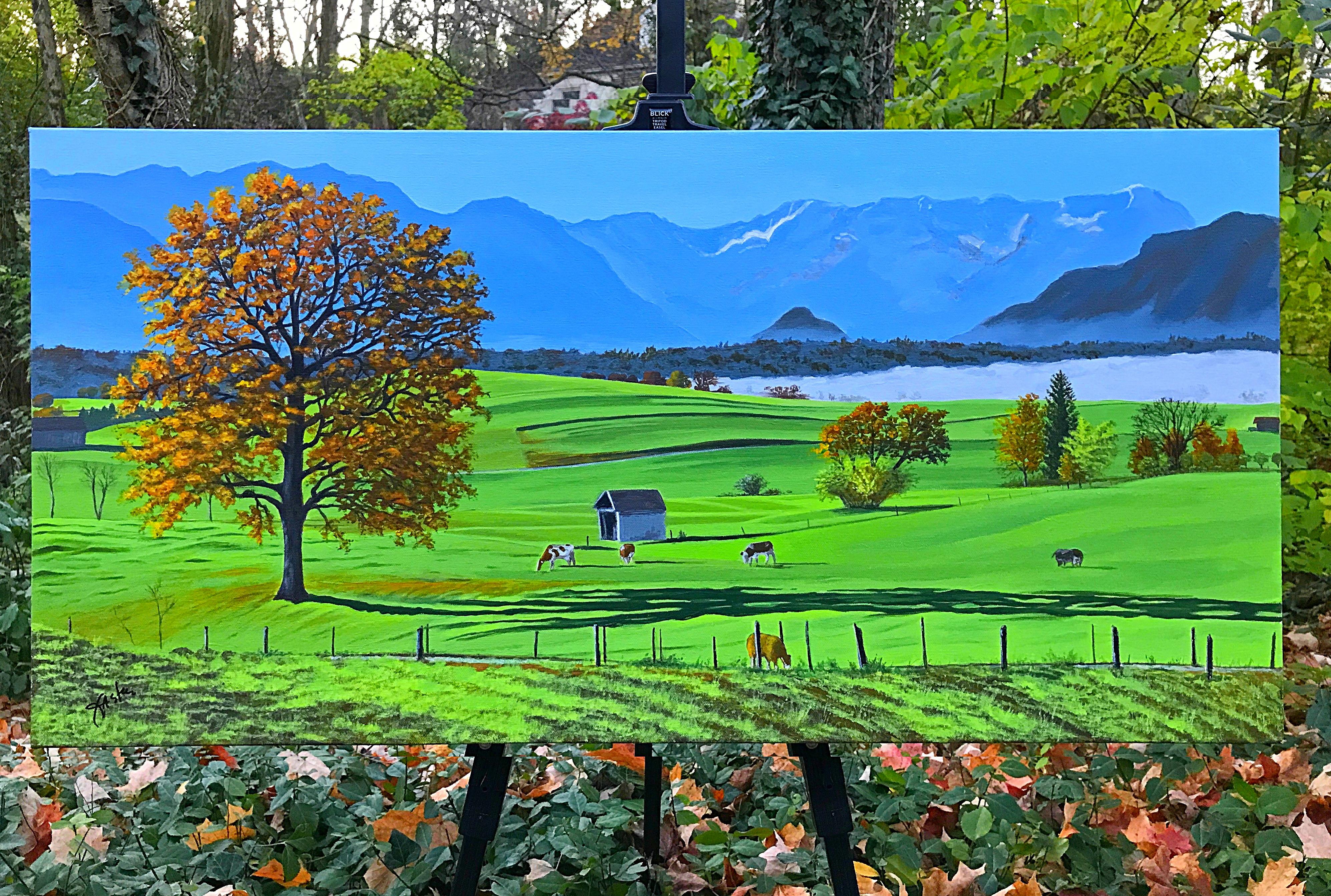 Mountain Meadows, Original Painting For Sale 1