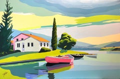 Summer on the Lake, Original Painting