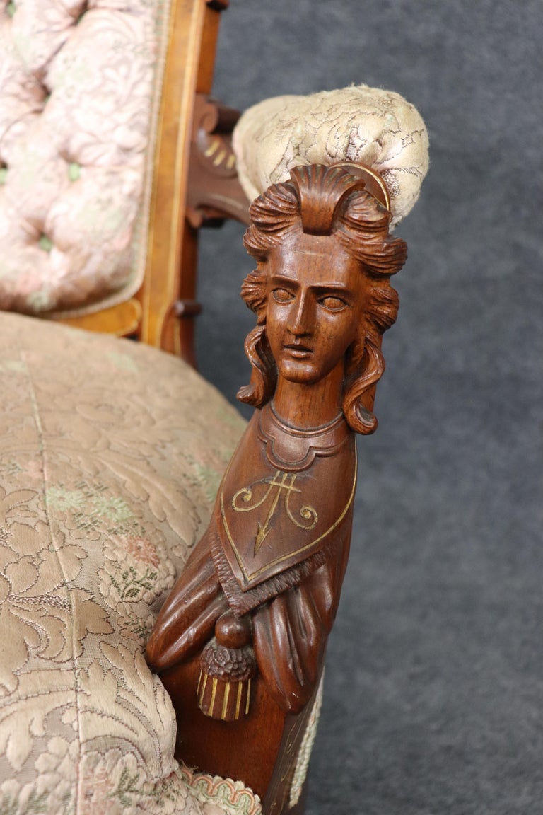 John Jeliff Jenny Lind Carved Figural Renaissance Revival