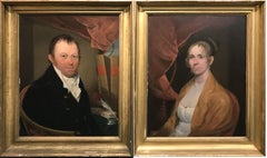 Portraits of John Davis Williams & Hannah Weld Williams of Boston, MA