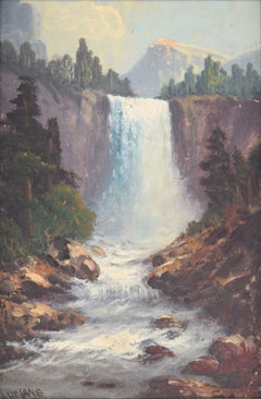 Vernal Falls - Yosemite Waterfall Landscape by John Englehart