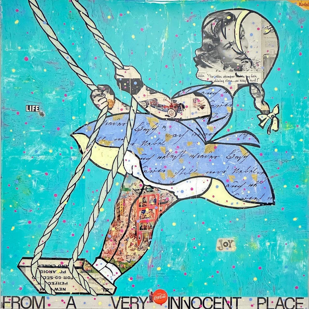 From A Very Innocent Place - Mixed Media Art by John Joseph Hanright