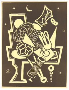 "L'homme calculateur" original etching