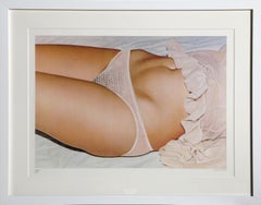 Joanne, Photorealist Lithograph by John Kacere
