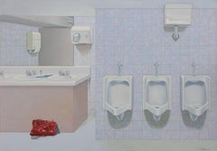 Powder Room, Painting, Acrylic on Other