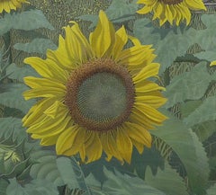 Sunflowers, Painting, Acrylic on Canvas