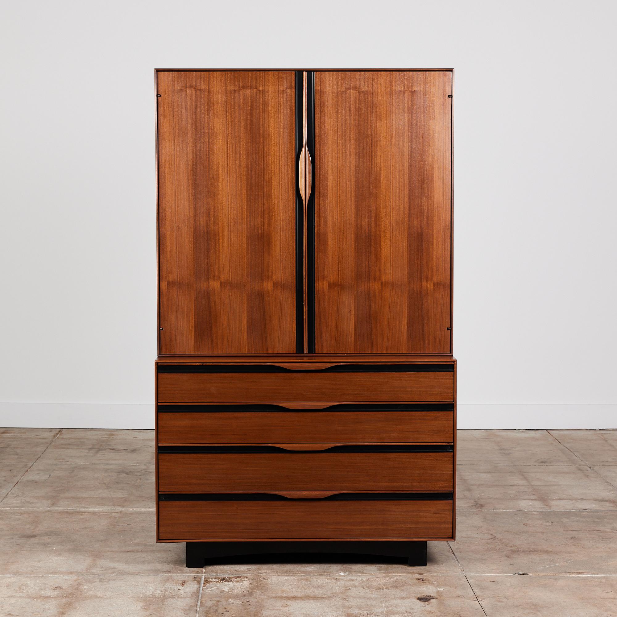 Mid-Century Modern John Kapel Armoire for Glenn of California