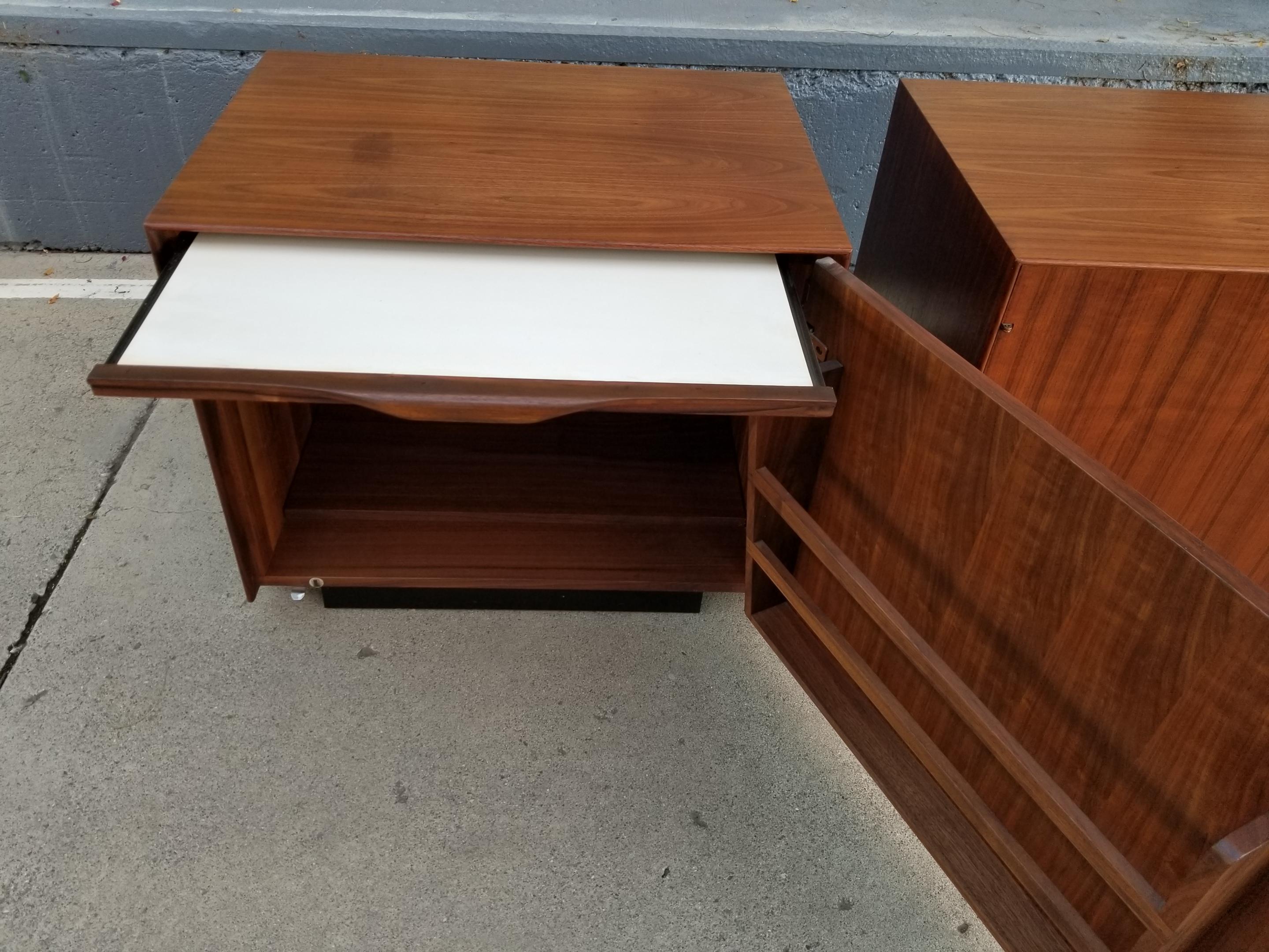 John Kapel Side Tables or Cabinets, a Pair 1