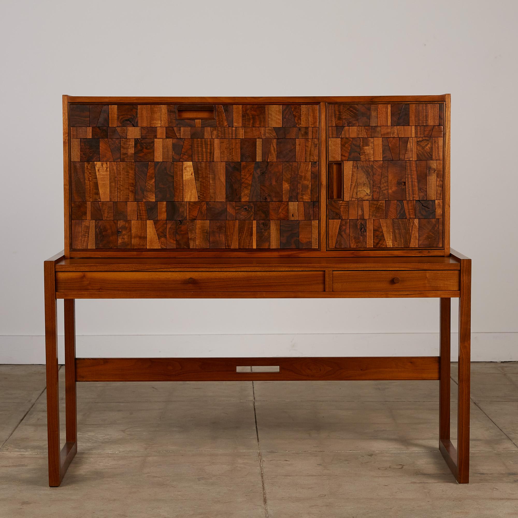 Modern John Kapel Studio Secretary Console