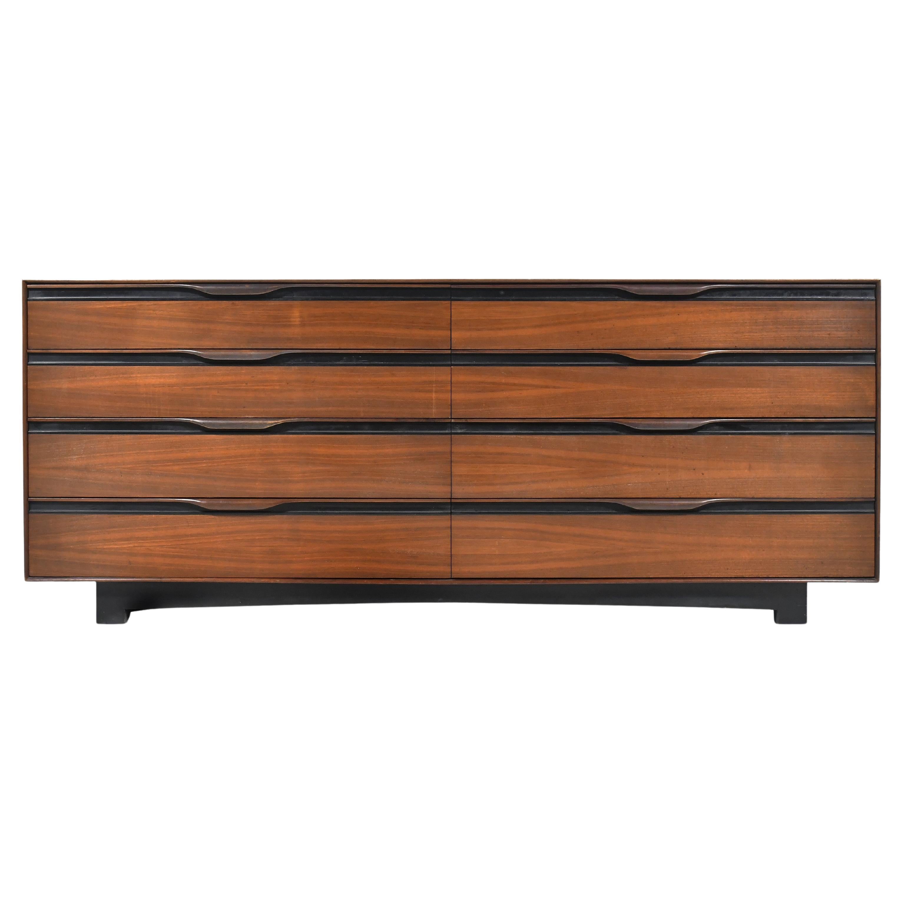 John Kapel Walnut Dresser by Glenn of California