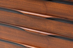 John Kapel Walnut Highboy