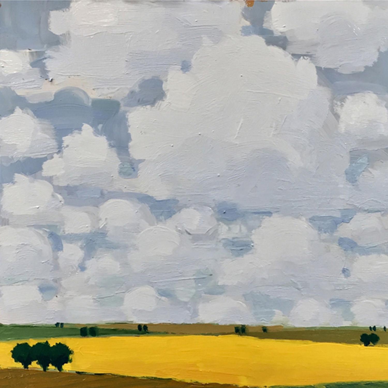 John Karl Claes Landscape Painting - Crowded Skies